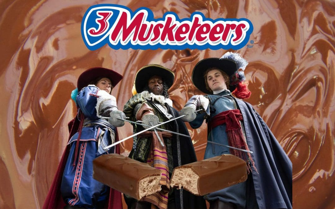 The Legendary History Of The 3 Musketeers Candy Bar