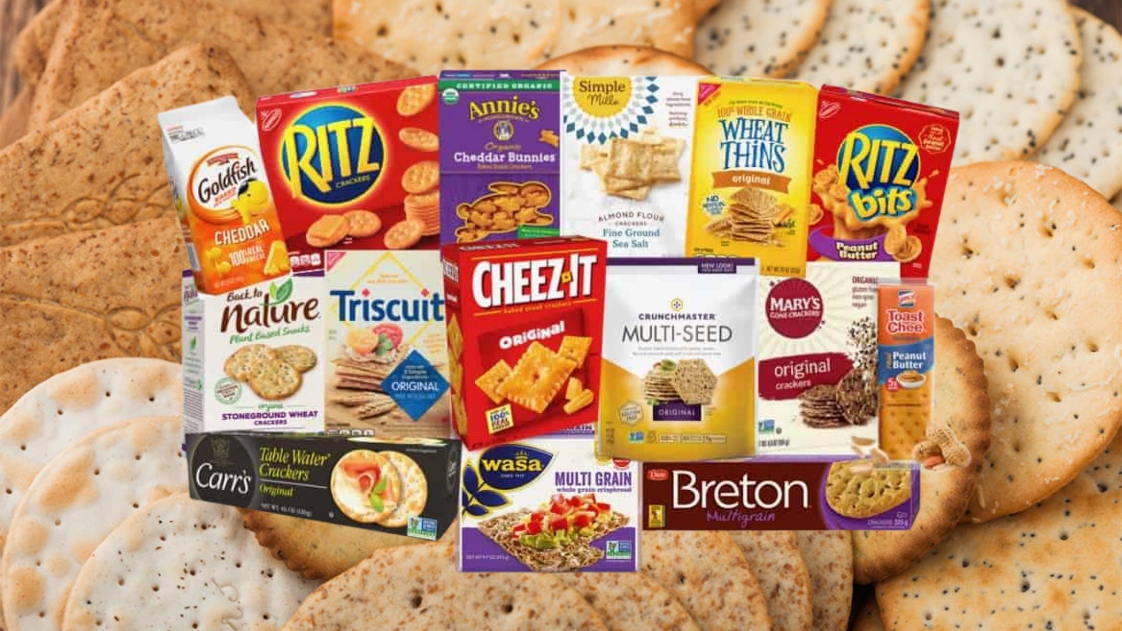 America’s Top 10 Most Popular Cracker Brands Of All Time