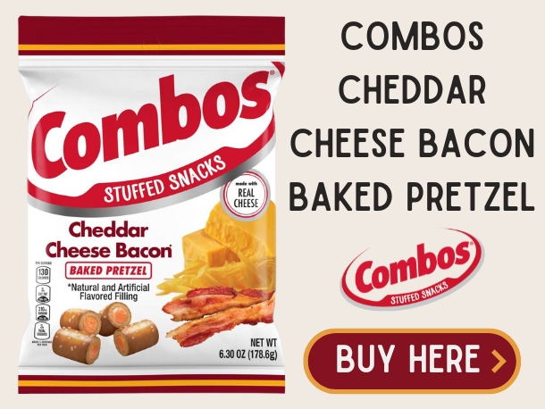 Combos Cheddar Cheese Bacon Baked Pretzel
