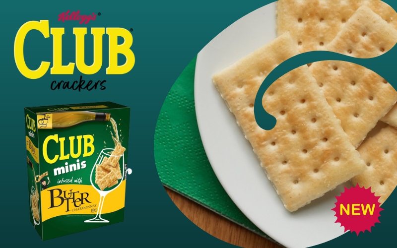 Club Crackers Launches New Chardonnay Minis