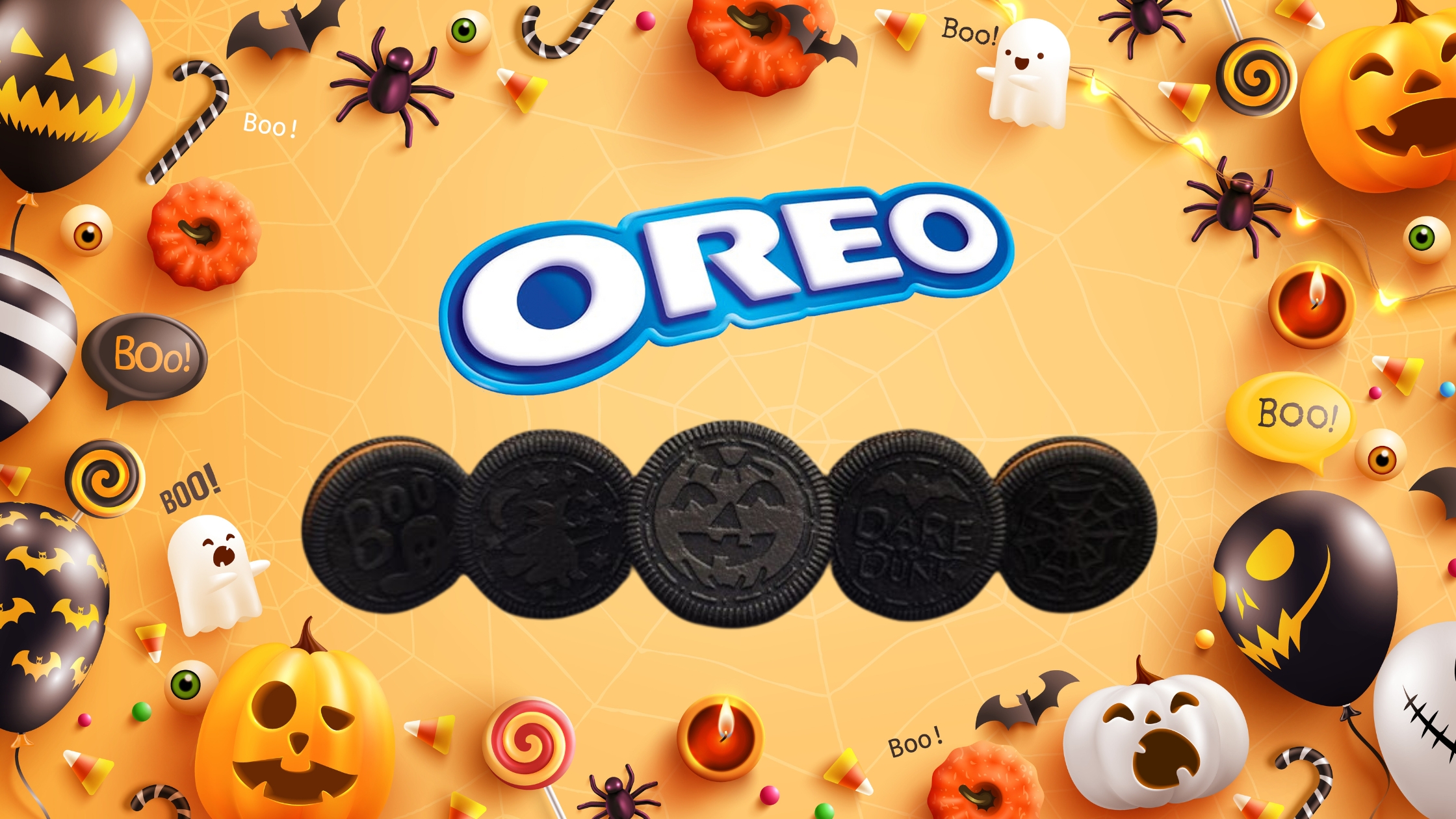 Oreo Unveils Halloween-Themed Boo! Cookies Ahead of Fall