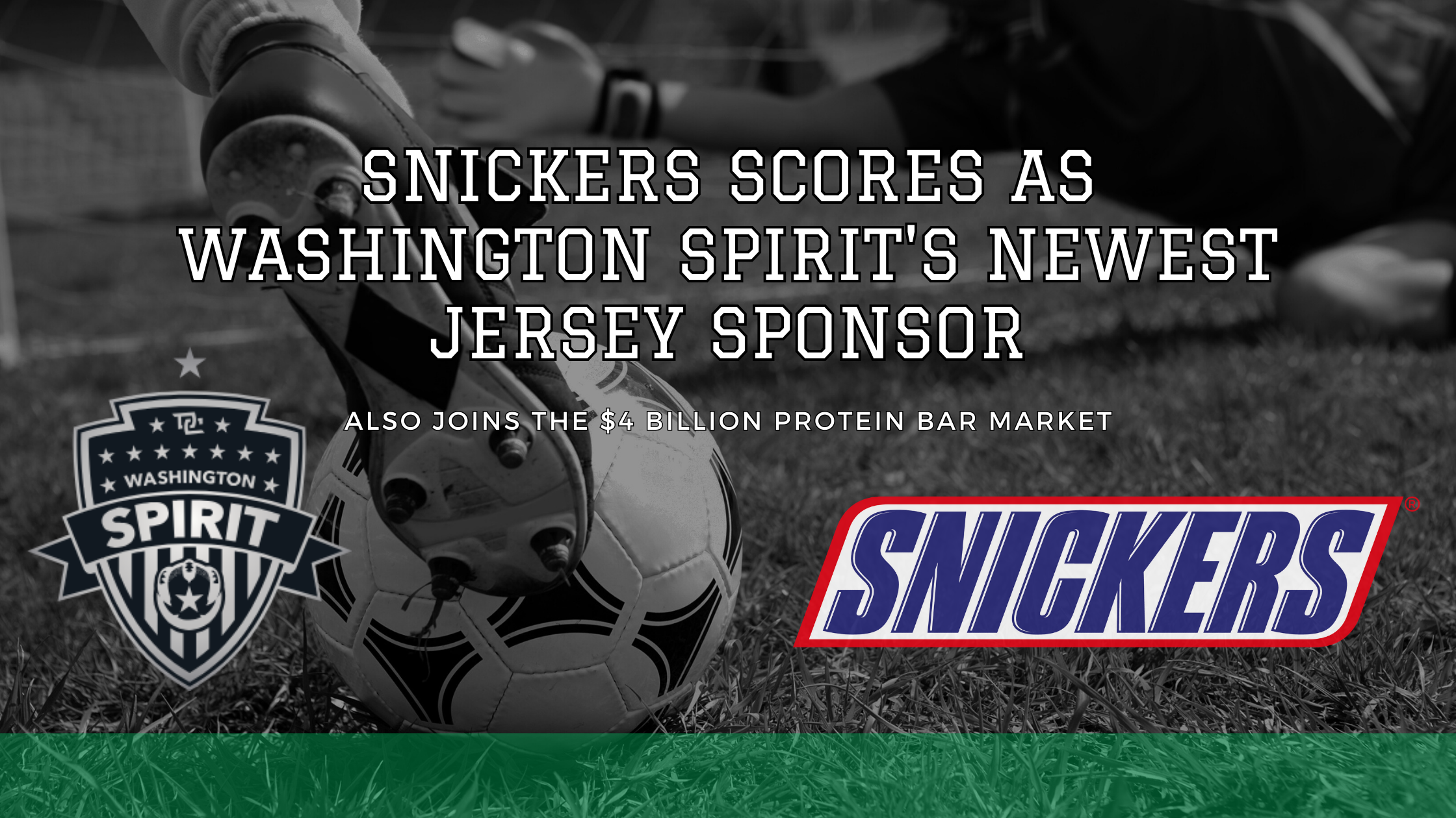Snickers Scores as Washington Spirit's Newest Jersey Sponsor