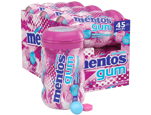 Mentos Sugar Free Candy at Candy Retailer - Candy Retailer Mentos Sugar Free Candy at Candy Retailer