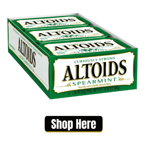 Altoids Spearmint Curiously Strong Mints