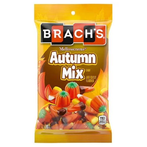 Brach's HARVEST & PUMPKINS Candy Corn Lot 3 Halloween Sweet Black Orange  White