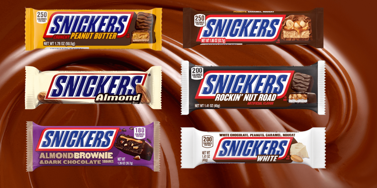 Dark discount chocolate snickers