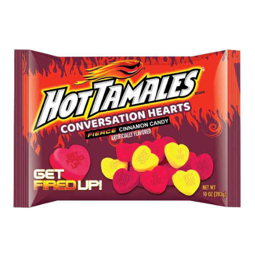 Hot Tamales Conversation Hearts