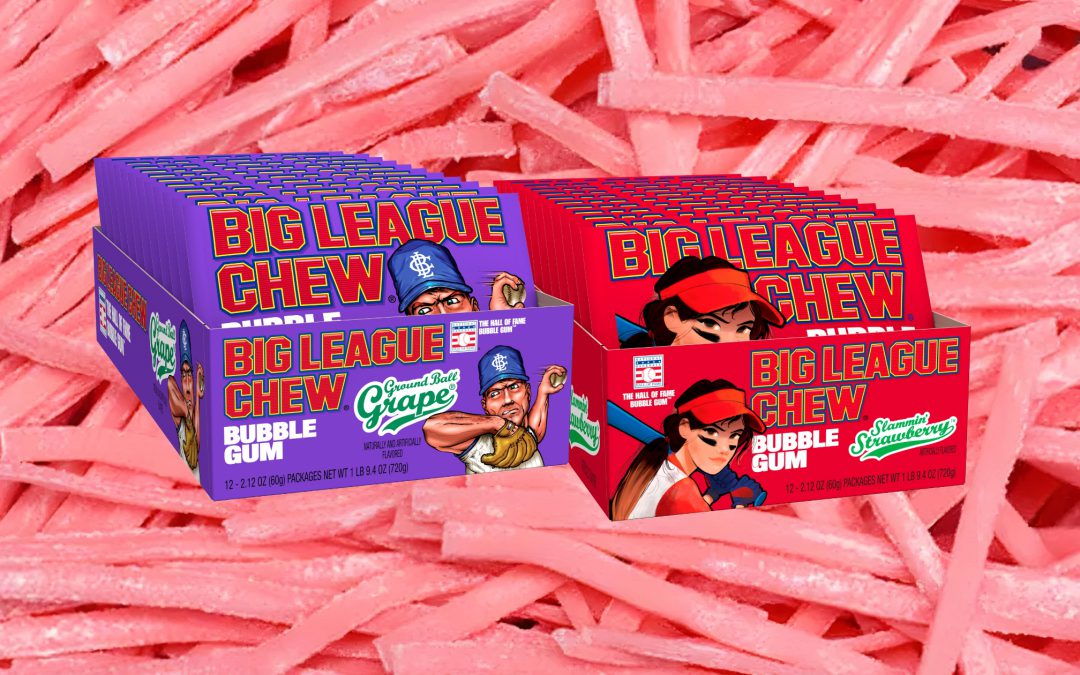 Stock Up on Big League Chew! Grape & Strawberry Now $5 Off Limited-time offer on Big League Chew 12-count boxes!