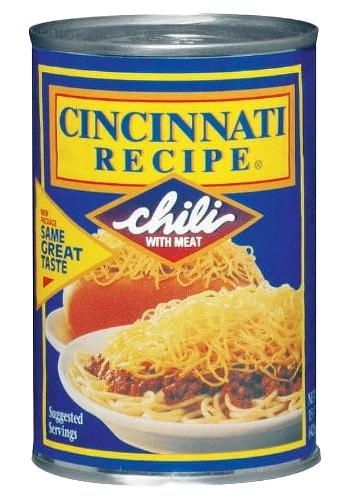 Cincinnati Recipe Canned Chili