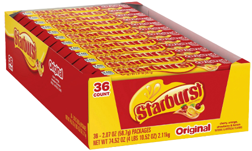 Starburst Candy Box