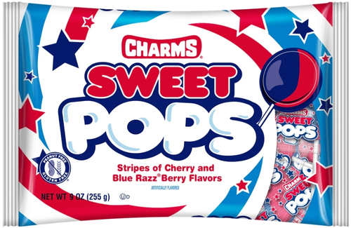 Charms Flag Sweet Pops - Candy Retailer Charms Flag Sweet Pops