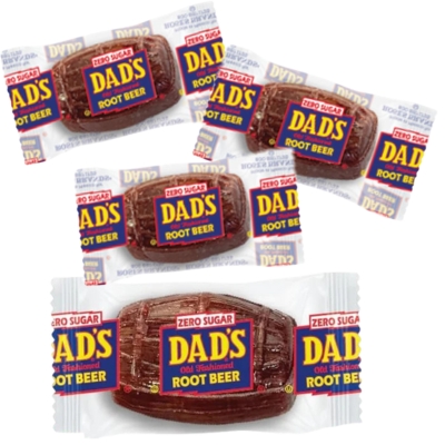 Dads Root Beer Barrels Zero Sugar - Candy Retailer Dads Root Beer Barrels Zero Sugar