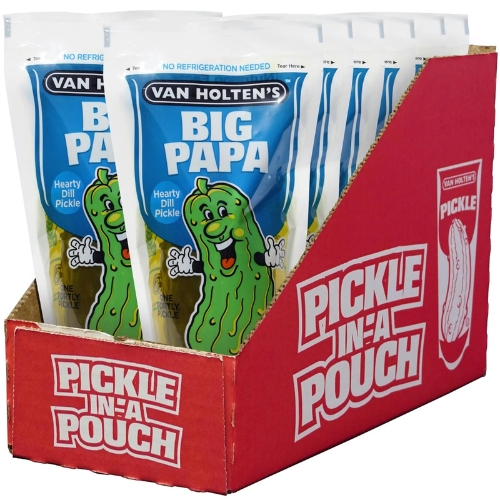 Van Holtens Big Papa Pickle - Candy Retailer Van Holten's Big Papa Pickles
