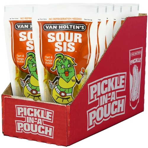 Van Holtens Sour Sis Pickle - Candy Retailer Van Holten's Sour Sis Pickle