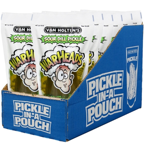 Van Holtens Warheads Extreme Sour Dill - Candy Retailer Van Holten's Warheads Extreme Sour Dill