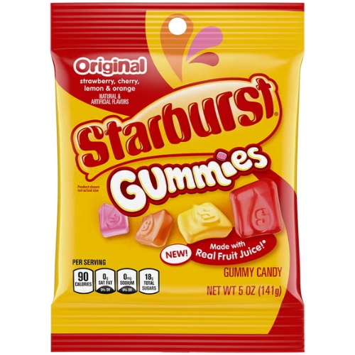 Starburst Gummies - Candy Retailer Starburst Gummies