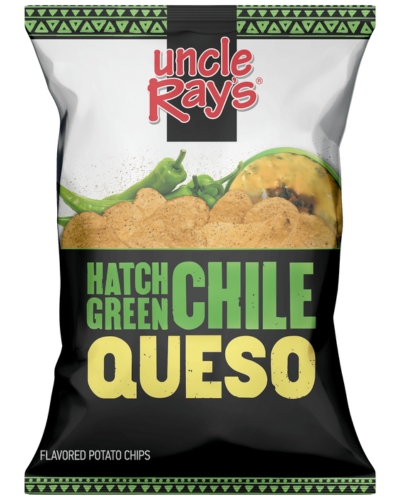 Uncle Rays Hatch Green Chile Queso Chips - Candy Retailer Uncle Rays Hatch Green Chile Queso Chips