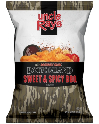 Uncle Rays Mossy Oak Bottomland BBQ Sweet and Spicy - Candy Retailer Uncle Rays Mossy Oak Bottomland BBQ Sweet and Spicy