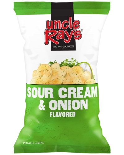 Uncle Rays Sour Cream and Onion - Candy Retailer Uncle Rays Sour Cream and Onion