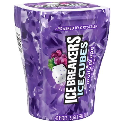 Ice Breakers Ice Cubes Arctic Grape
