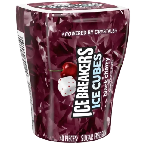 Ice Breakers Ice Cubes Black Cherry