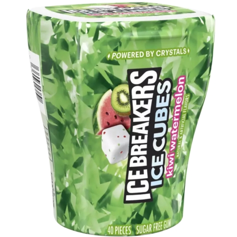 Ice Breakers Ice Cubes Kiwi Watermelon
