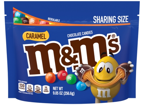 Caramel M and Ms - Candy Retailer Caramel M and Ms