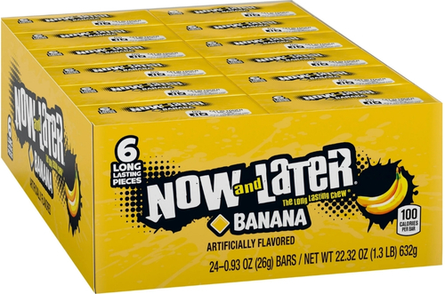 Now and Later Banana - Candy Retailer Now and Later Banana