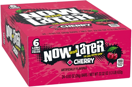 Now and Later Cherry - Candy Retailer Now and Later Cherry