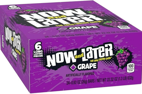 Now and Later Grape - Candy Retailer Now and Later Grape