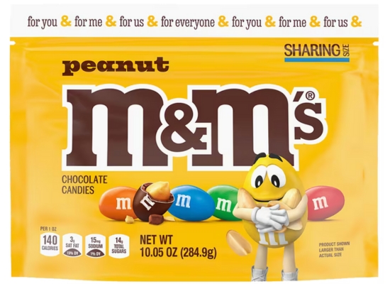 Peanut M and Ms - Candy Retailer Peanut M and Ms