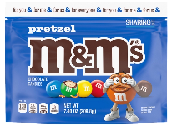 Pretzel M and Ms - Candy Retailer Pretzel M and Ms