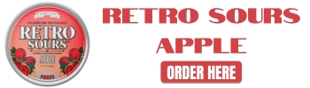 Retro Sours Apple New Flavor - Candy Retailer Retro Sours Apple New Flavor