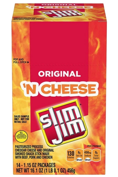 Slim Jim Original n Cheese