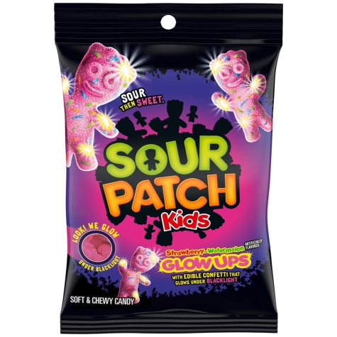 Sour Patch Kids Glow Up Strawberry Watermelon