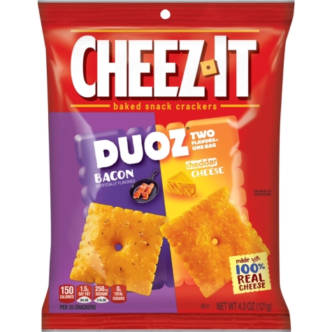 Cheez-It Duoz Bacon Cheddar