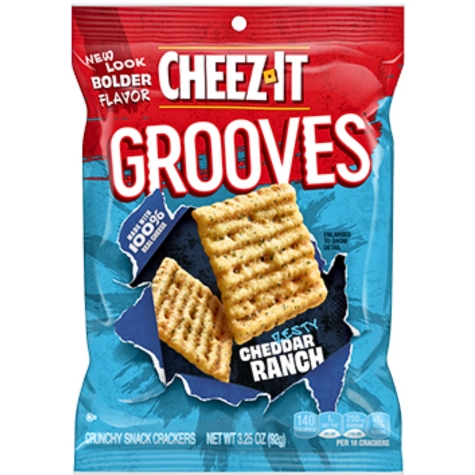 Cheez-It Grooves Zesty Cheddar Ranch