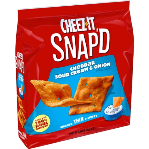 Cheez-It Snapd Cheddar Sour Cream and Onion