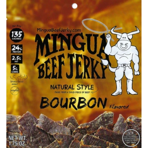 Mingua Bourbon Beef Jerky