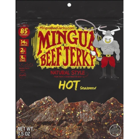 Mingua Hot Beef Jerky