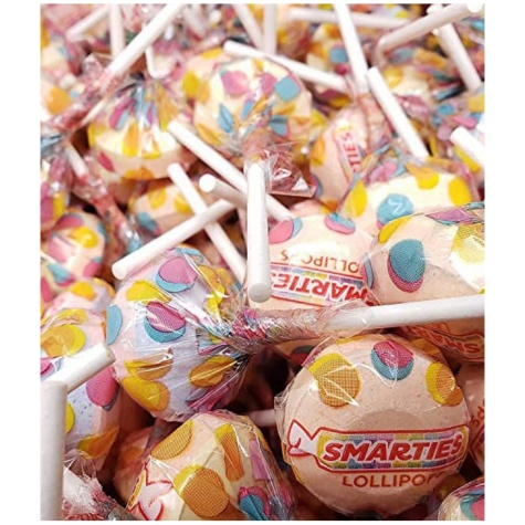 Smarties Wrapped Double Lollies 1lb - Candy Retailer Smarties Wrapped Double Lollies lb