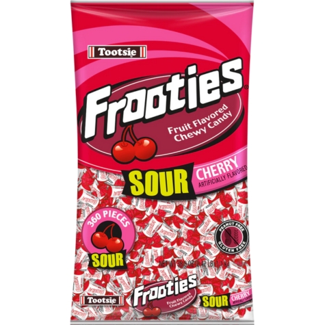 Tootsie Frooties Sour Cherry - Candy Retailer Tootsie Frooties Sour Cherry