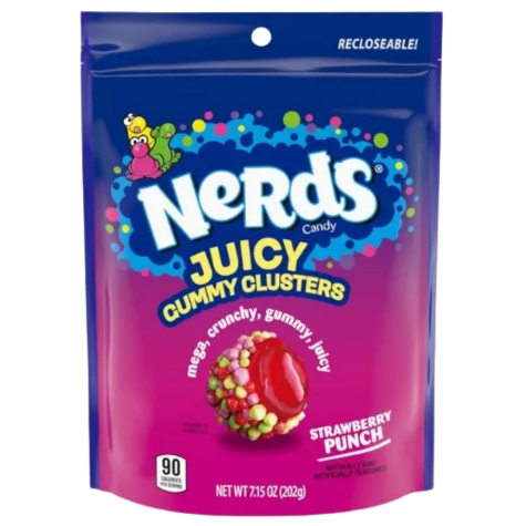 nerds juicy gummy clusters - Candy Retailer nerds juicy gummy clusters