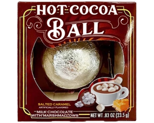 Alberts Salted Caramel Milk Chocolate Cocoa Ball - Candy Retailer Alberts Salted Caramel Milk Chocolate Cocoa Ball