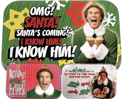 Buddy The Elf Pass The Syrup Maple Candy Tin - Candy Retailer Buddy The Elf Pass The Syrup Maple Candy Tin