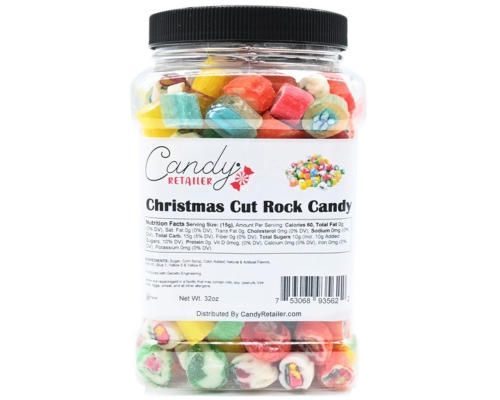 Candy Retailer Christmas Cut Rock Hard Candy - Candy Retailer Candy Retailer Christmas Cut Rock Hard Candy