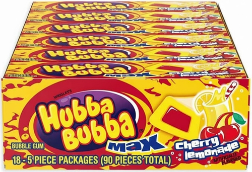 New Hubba Bubba Max Cherry Lemonade