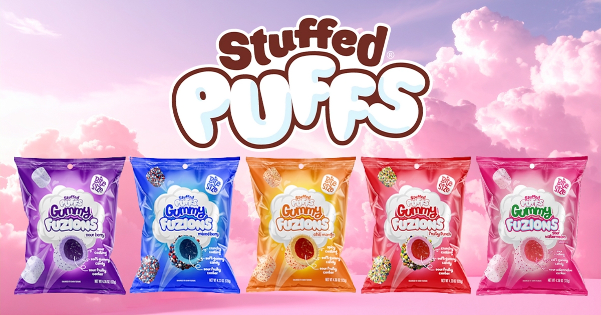 Stuffed Puffs Gummy Fuzions Set to Launch 5 New Flavors