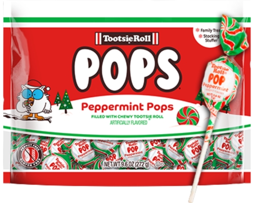 Tootsie Roll Peppermint Pops - Candy Retailer Tootsie Roll Peppermint Pops