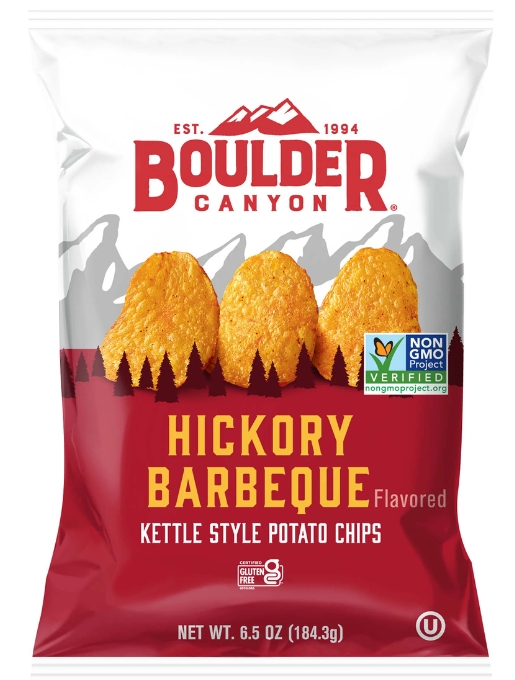 Boulder Canyon Hickory BBQ Potato Chips